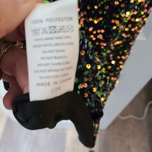 Sequin Bae Bodycon Cut Out Waist Formal Cocktail Dress - Picture 12 of 13